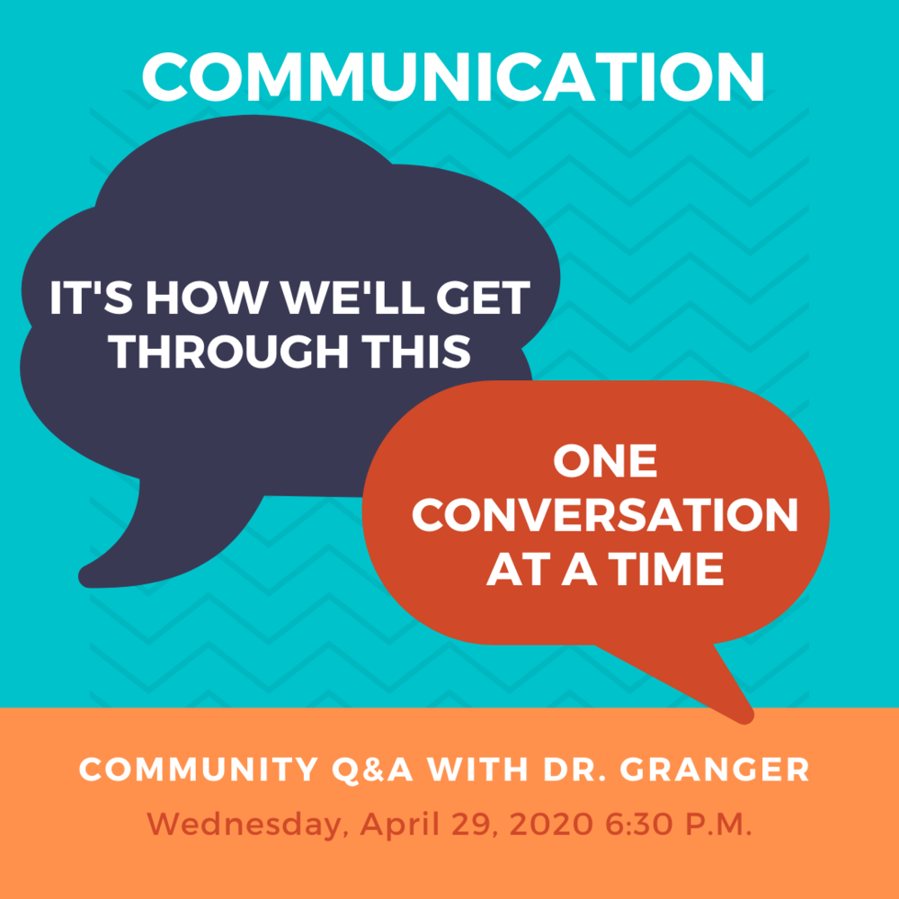 Community Q&A Wednesday, Apr 29, 2020