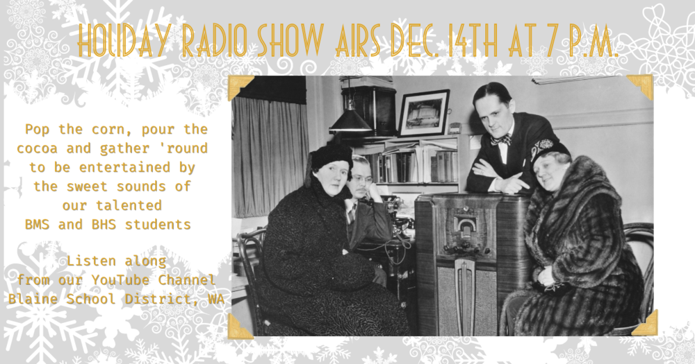 Holiday Radio Show Dec. 14th
