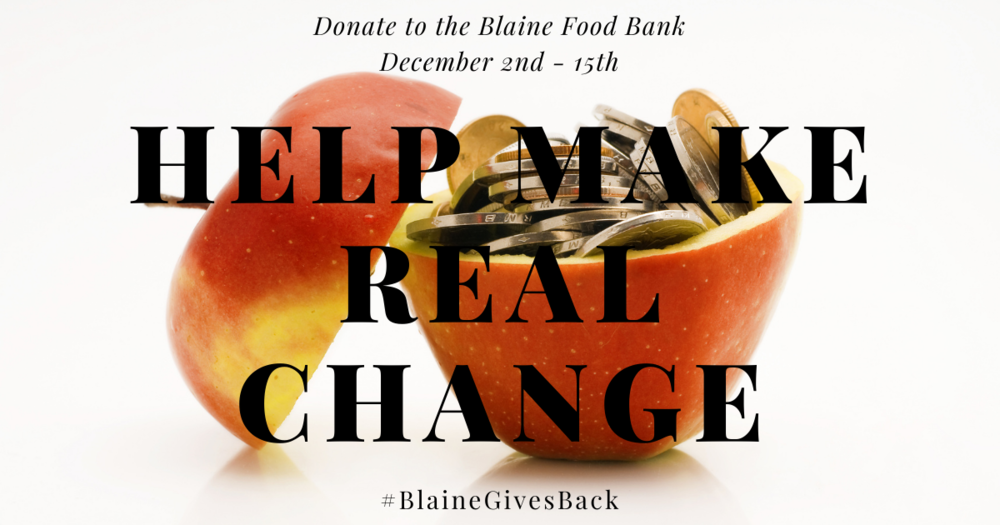 Blaine Gives Back