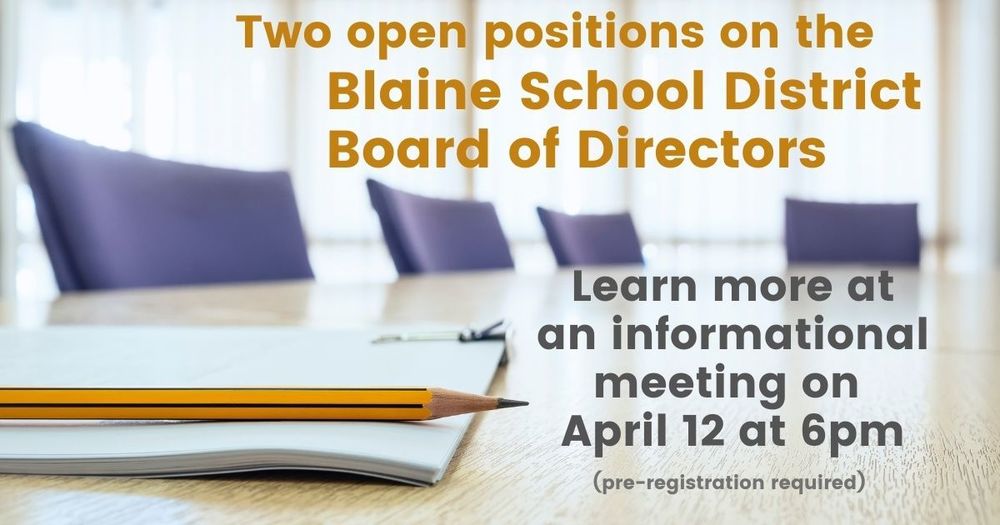 Two open positions on the school board