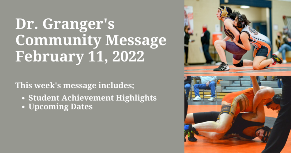 Community Message Feb. 11th