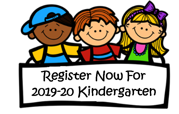 Register Now for 2019-20 Kindergarten