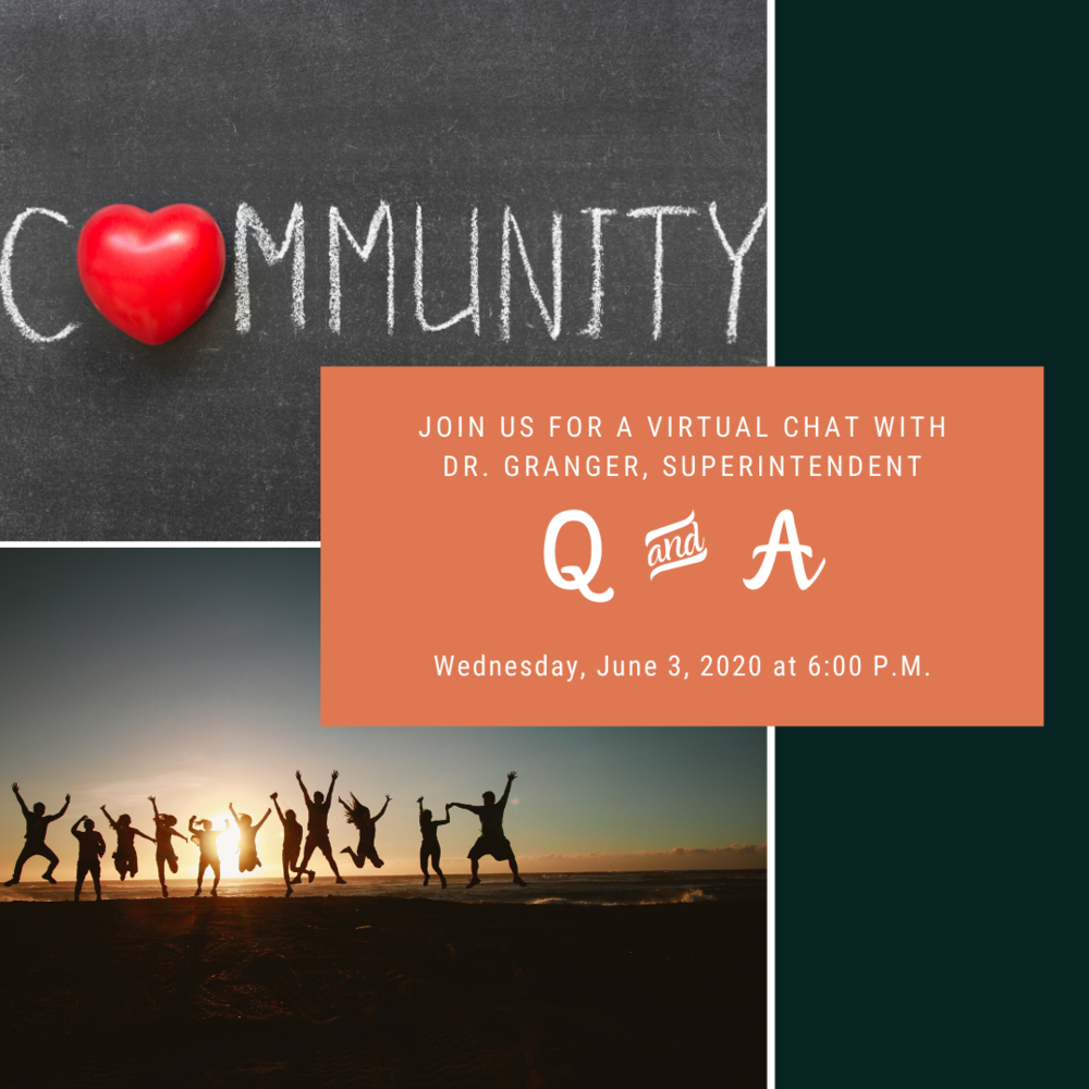 Community Q & A Wednesday, June 3, 2020