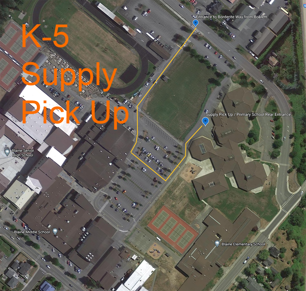 K-5 Supply Pick Up