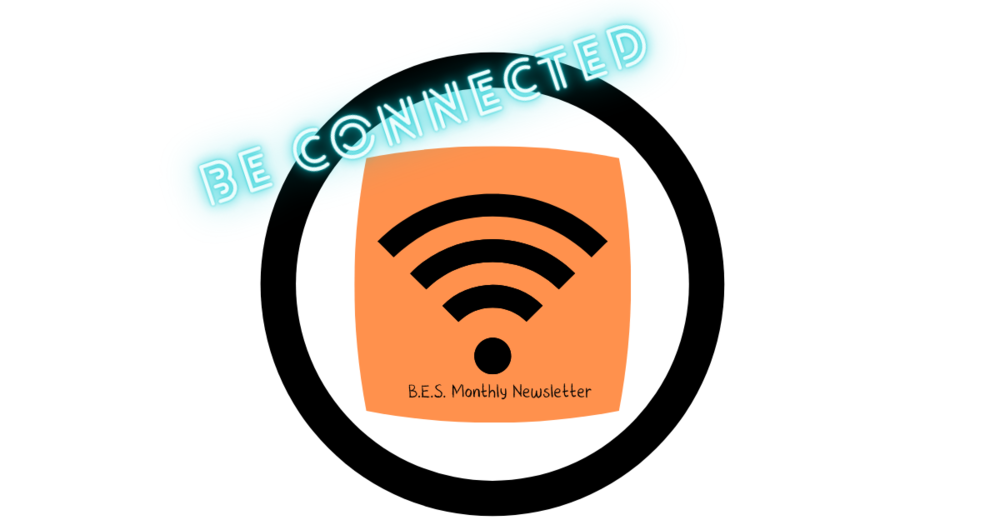 BE Connected wifi signal logo