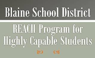 REACH Highly Capable Program Referrals