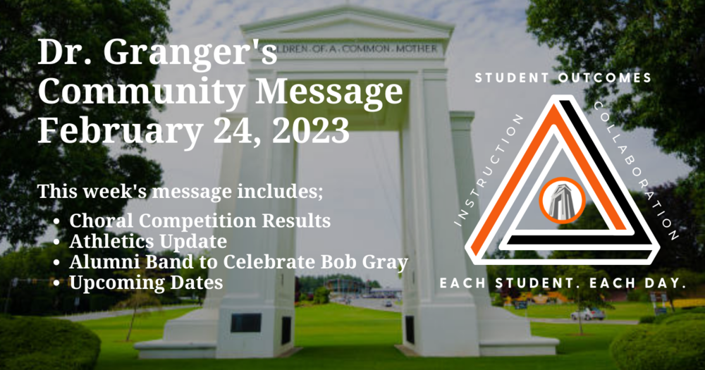 Community Message Feb. 24th