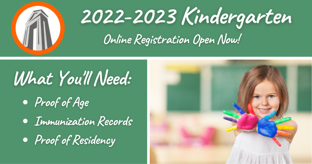 Kindergarten Registration Is Open