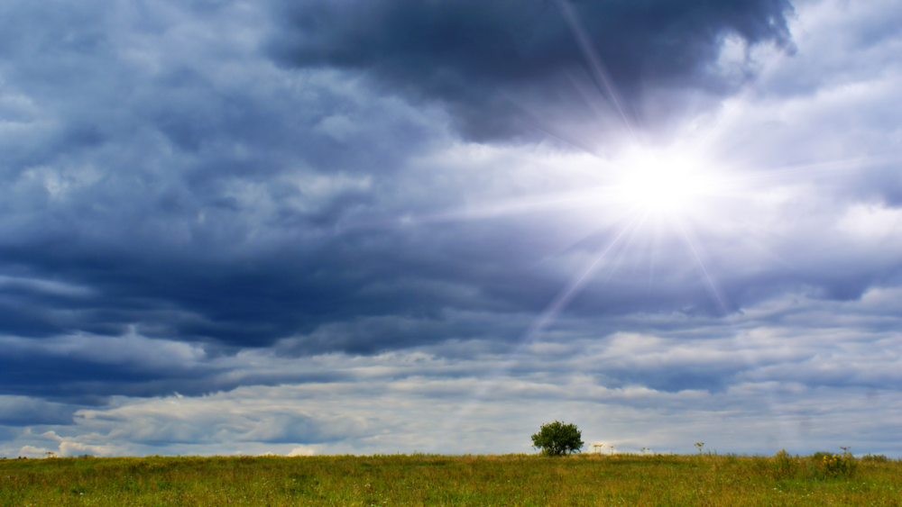 sun after a storm