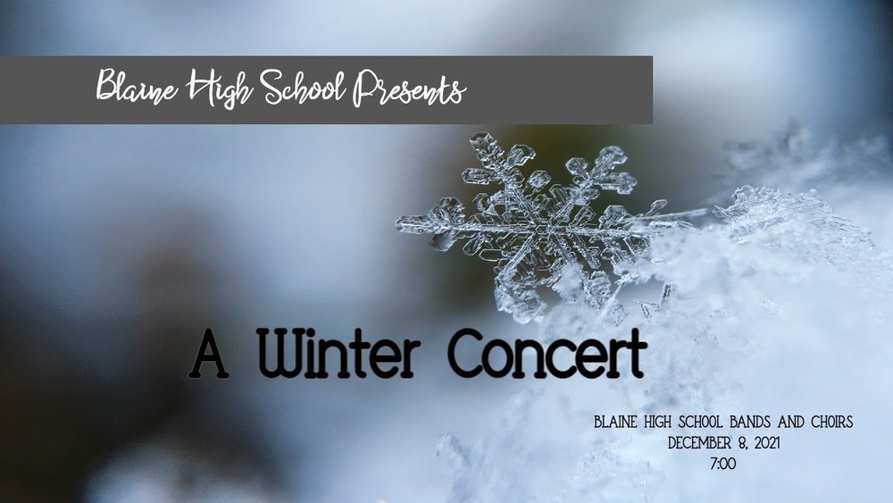 BHS Winter Concert Livestream