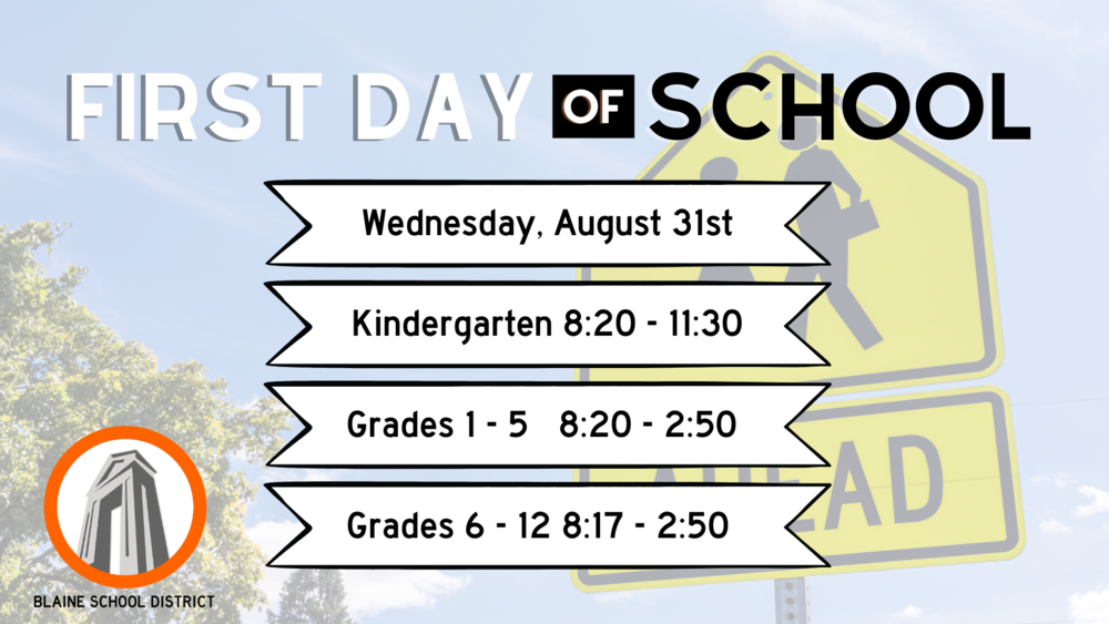 first day of school