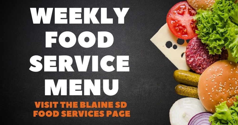 Weekly Food Service Menu