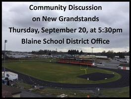 September 20 Community Discussion on New Grandstands
