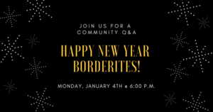 Community Q&A Monday, Jan 4, 2021