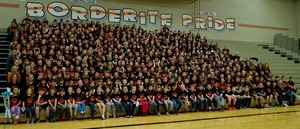 BES Students Demonstrate Borderite Pride