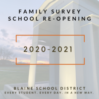 Family Survey for School Re-Opening in 2020-2021
