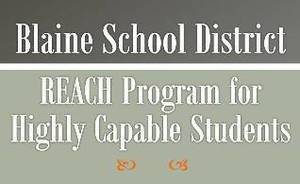REACH Highly Capable Program Referrals