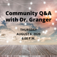 Community Q & A Thursday, Aug. 6, 2020