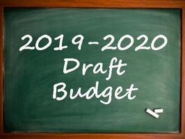 Draft 2019-2020 Budget Available for Review