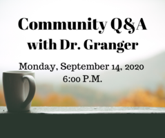 Community Q & A Monday, Sept. 14, 2020