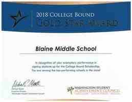 BMS Receives Gold Star Award