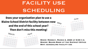 Facility Use Scheduling Meeting