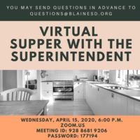 Virtual Supper with Superintendent