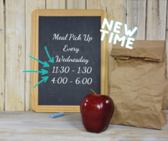 Meal Pick Up Begins 1st Day of School