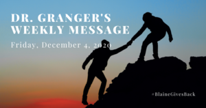 Superintendent's Message December 4, 2020