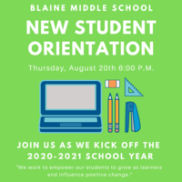 BMS New Student Orientation