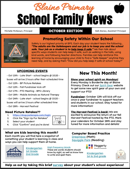 School Family News
